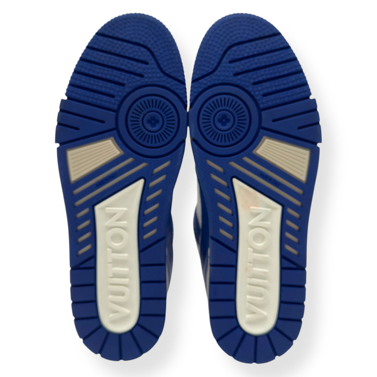 LOUIS VUITTON LV SNEAKER BLUE / WHITE UK8