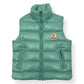 MONCLER X AWAKE DOWN PADDED VEST MINT GREEN 2 / S
