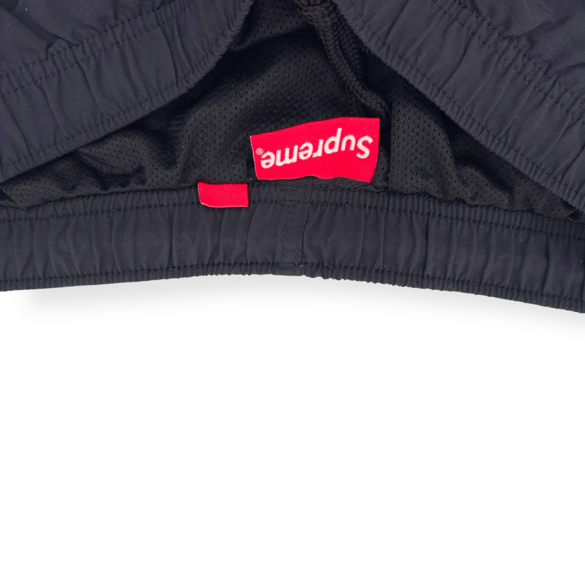 SUPREME ARC WATER SHORTS BLACK / WHITE L