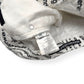 ALEXANDER WANG MONOGRAM HIGH RISE DENIM SHORTS WHITE / BLACK W26”