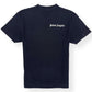 PALM ANGELS COTTON T-SHIRT BLACK / WHITE XS