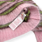 MARNI MOHAIR LONG-SLEEVE CREWNECK STRIPED SWEATER PINK / GREEN 48 / M