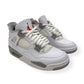 AIR JORDAN 4 RETRO SNEAKER WHITE OREO UK7