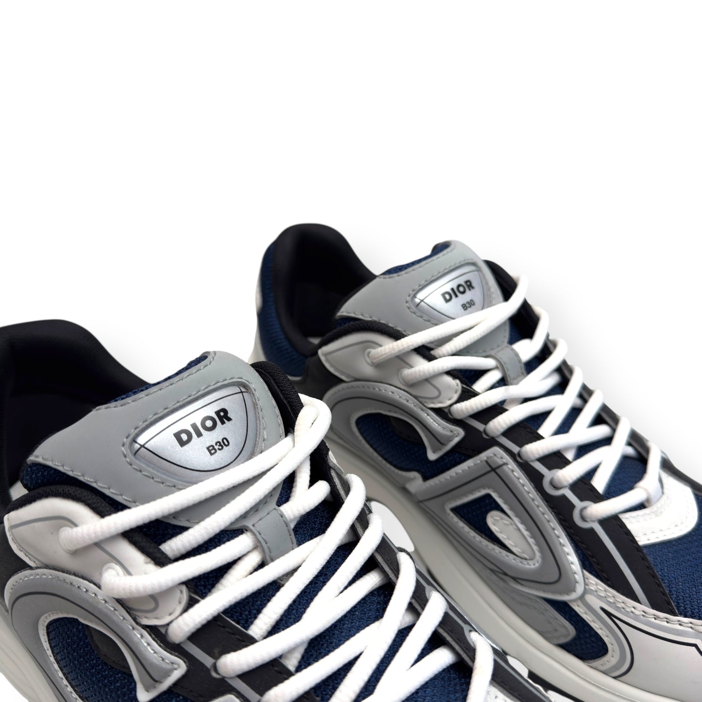 DIOR B30 SNEAKER BLUE / GREY / BLACK UK9.5