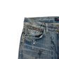 AMIRI MILITARY STENCIL LOGO SKINNY DENIM JEANS W34”