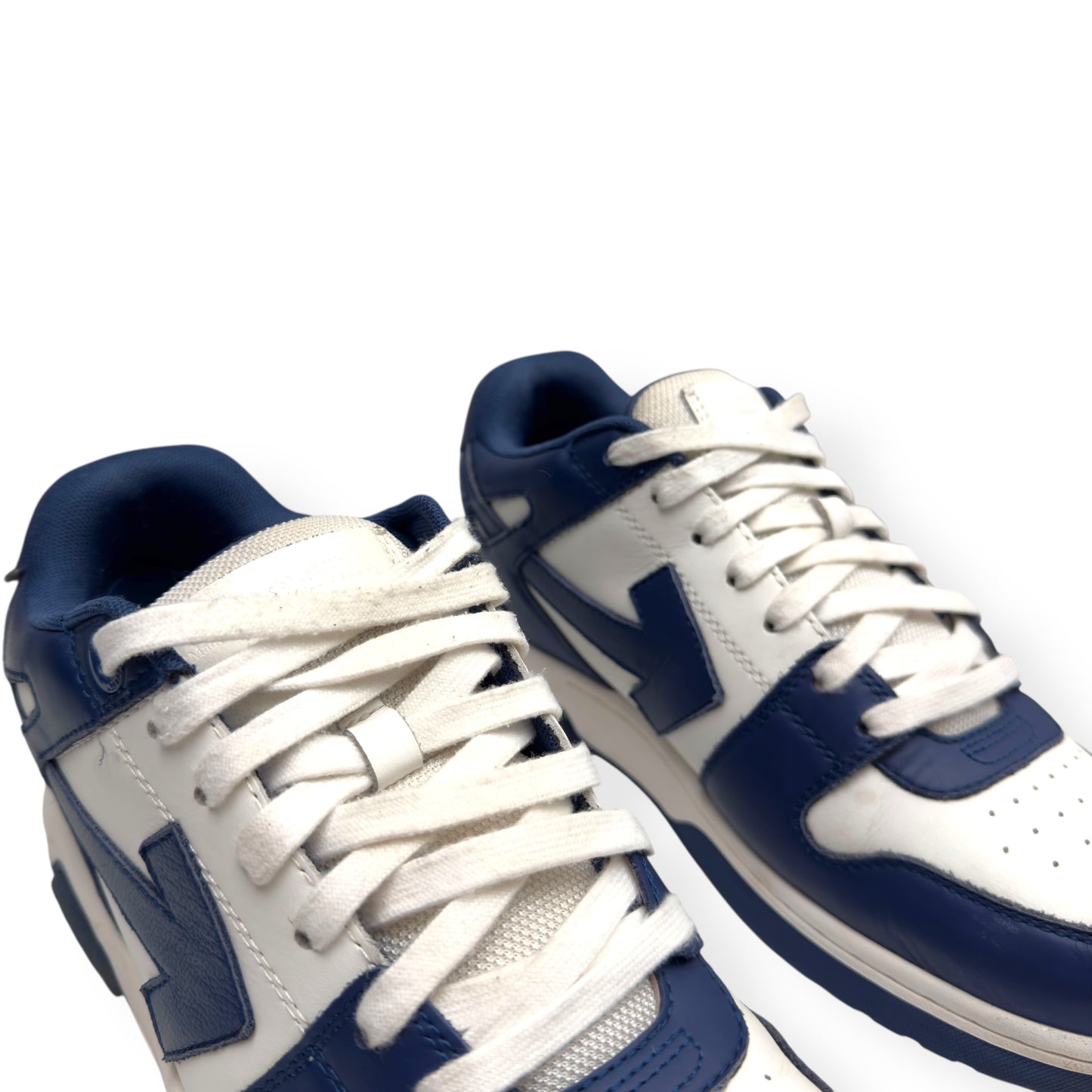 OFF-WHITE OUT OF OFFICE LOW TOP SNEAKER BLUE / WHITE 42 / UK8