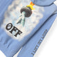 OFF-WHITE STATUE OF LIBERTY HOODIE BABY BLUE S