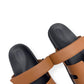 HERMÈS CHYPRE CALFSKIN LEATHER SANDALS NATUREL 42.5 / UK8.5