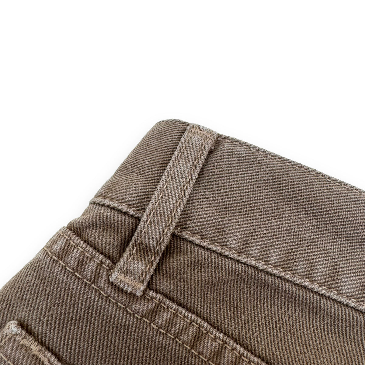 BALENCIAGA STRAIGHT LEG DENIM JEANS OLIVE / KHAKI 32”