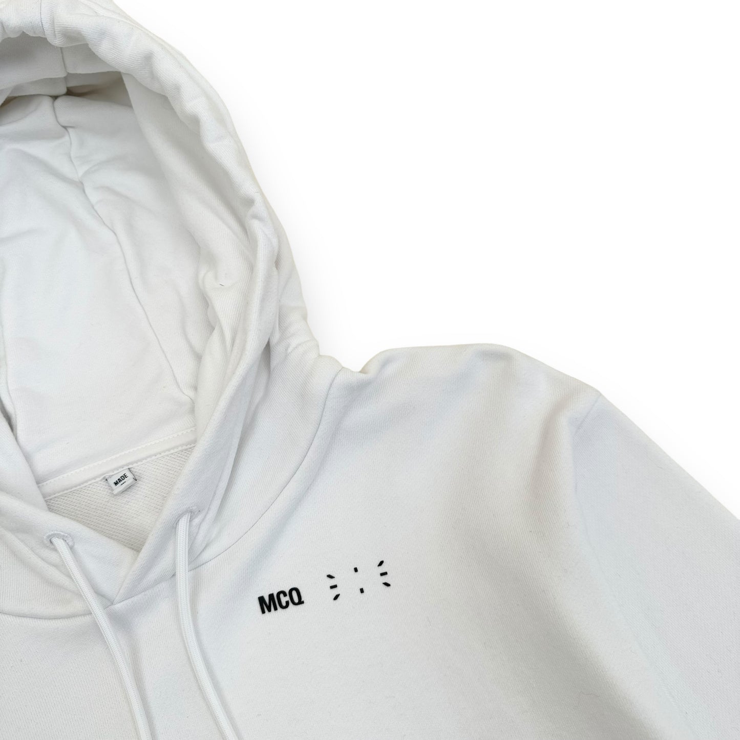 MCQUEEN BY ALEXANDER MCQUEEN HOODIE WHITE S