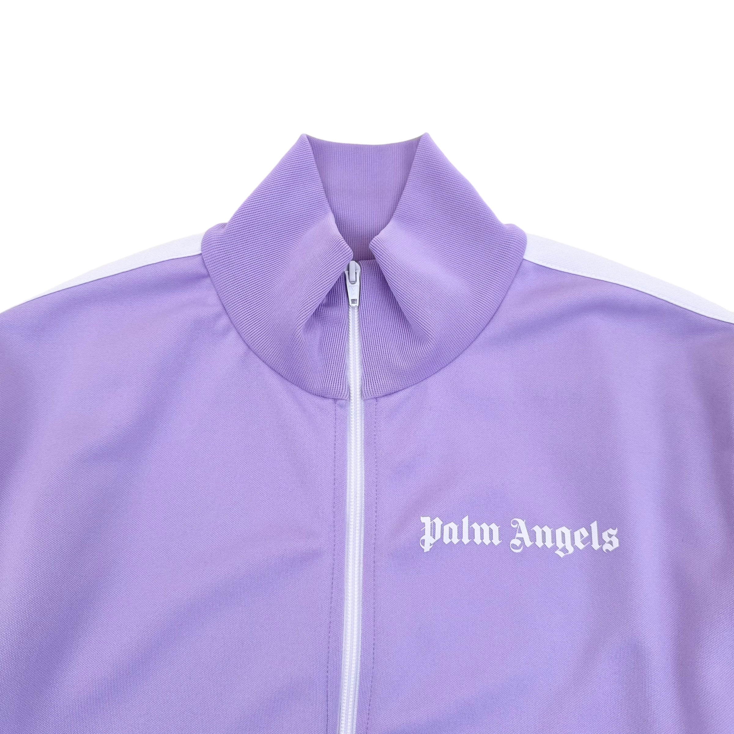 PALM ANGELS CLASSIC TRACK JACKET LILAC XL