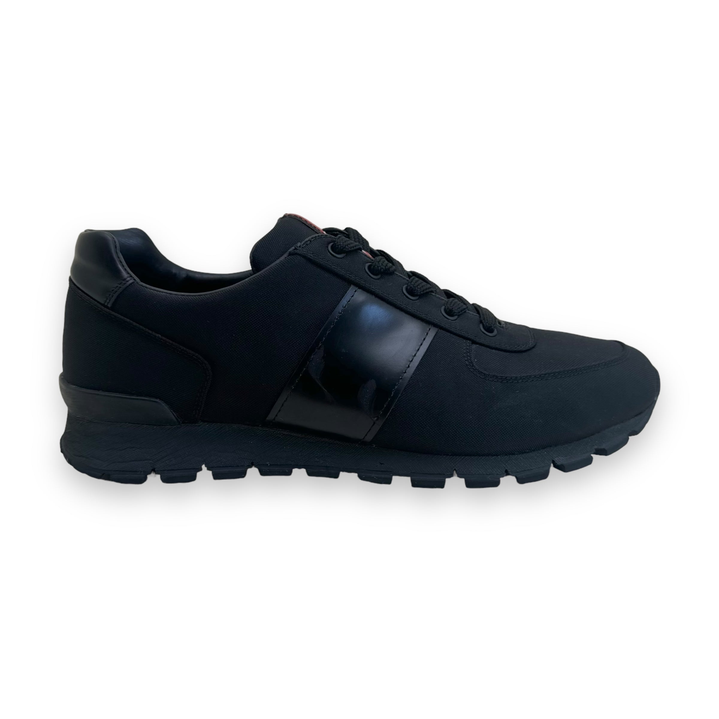 PRADA MATCH RACE RUNNER SNEAKER BLACK UK11