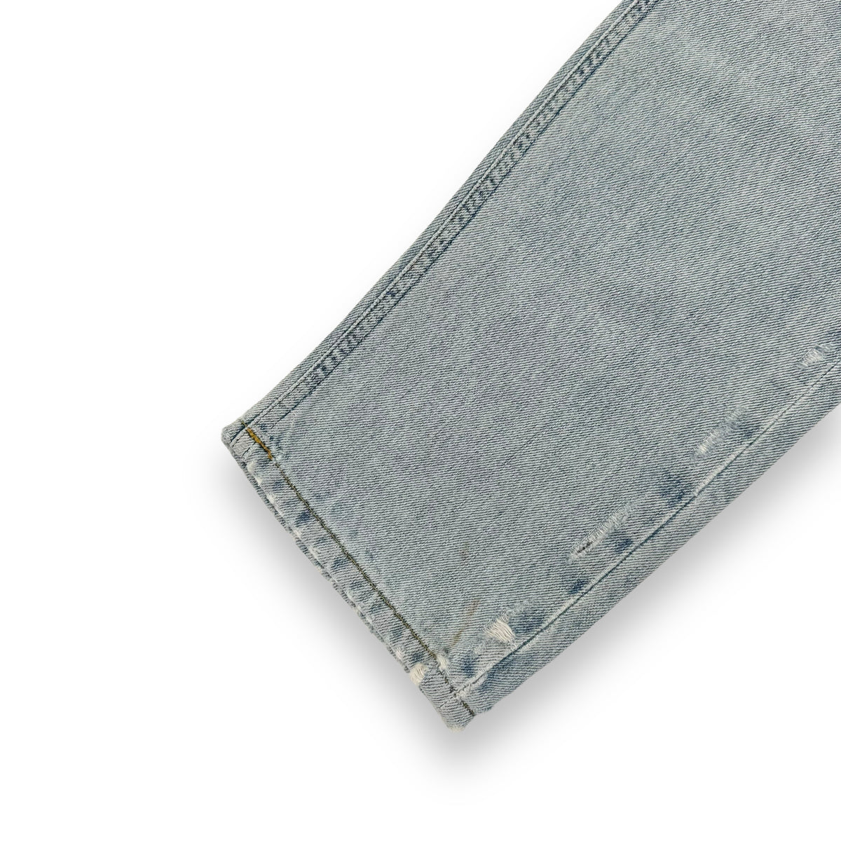 DOLCE & GABBANA DISTRESSED DENIM JEANS BLUE XL