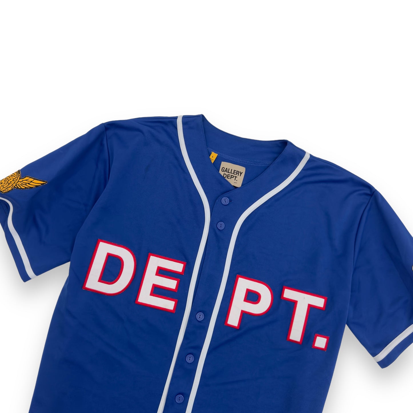 GALLERY DEPT. ECHO PARK BASEBALL JERSEY BLUE L