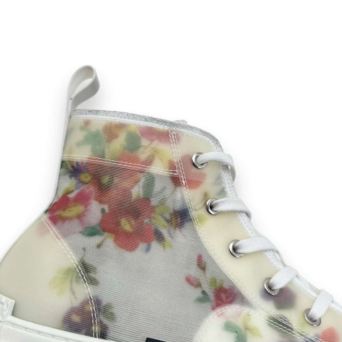 DIOR X KIM JONES B23 HIGH TOP FLORAL SNEAKER UK10