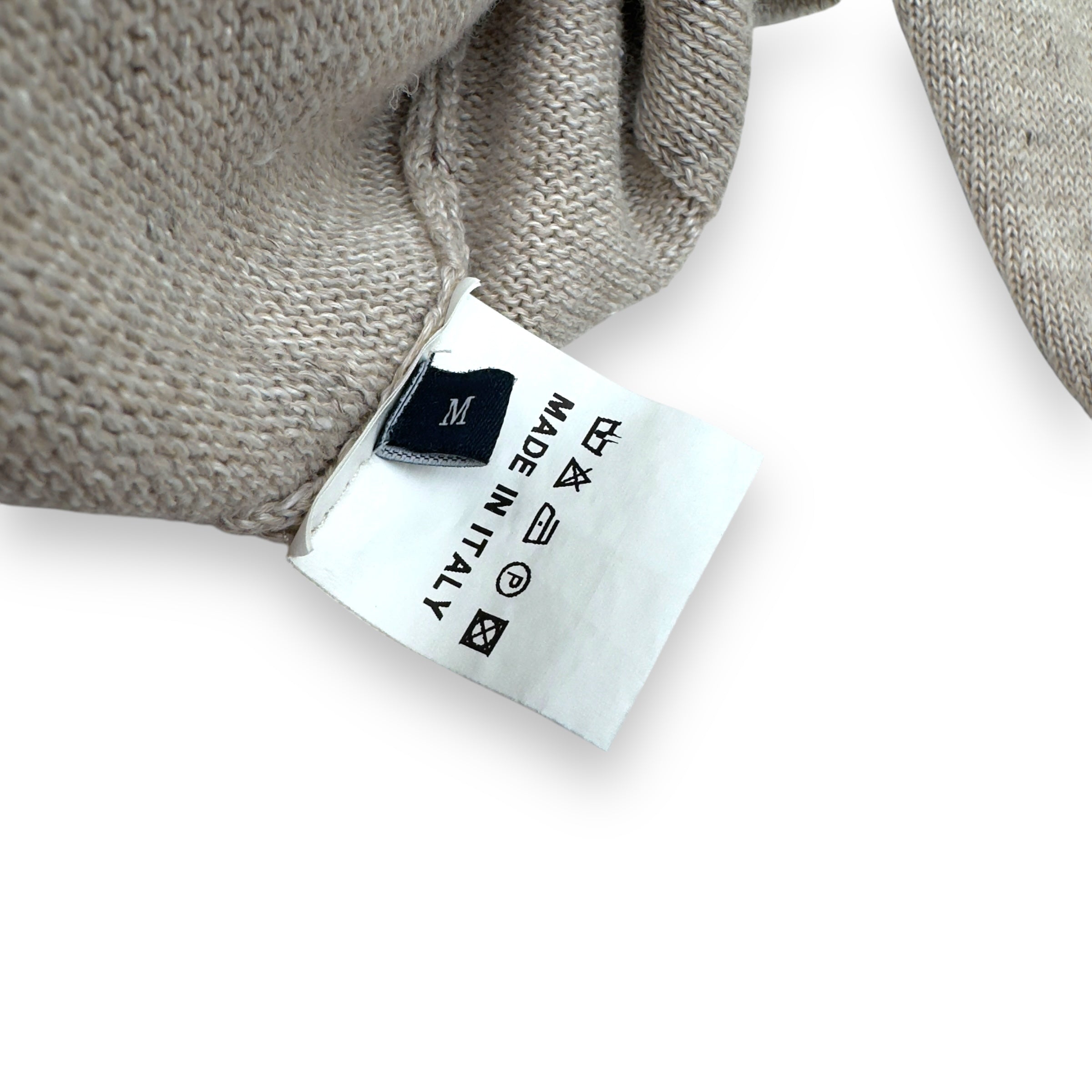 THOM SWEENEY LINEN CARDIGAN NATURAL M