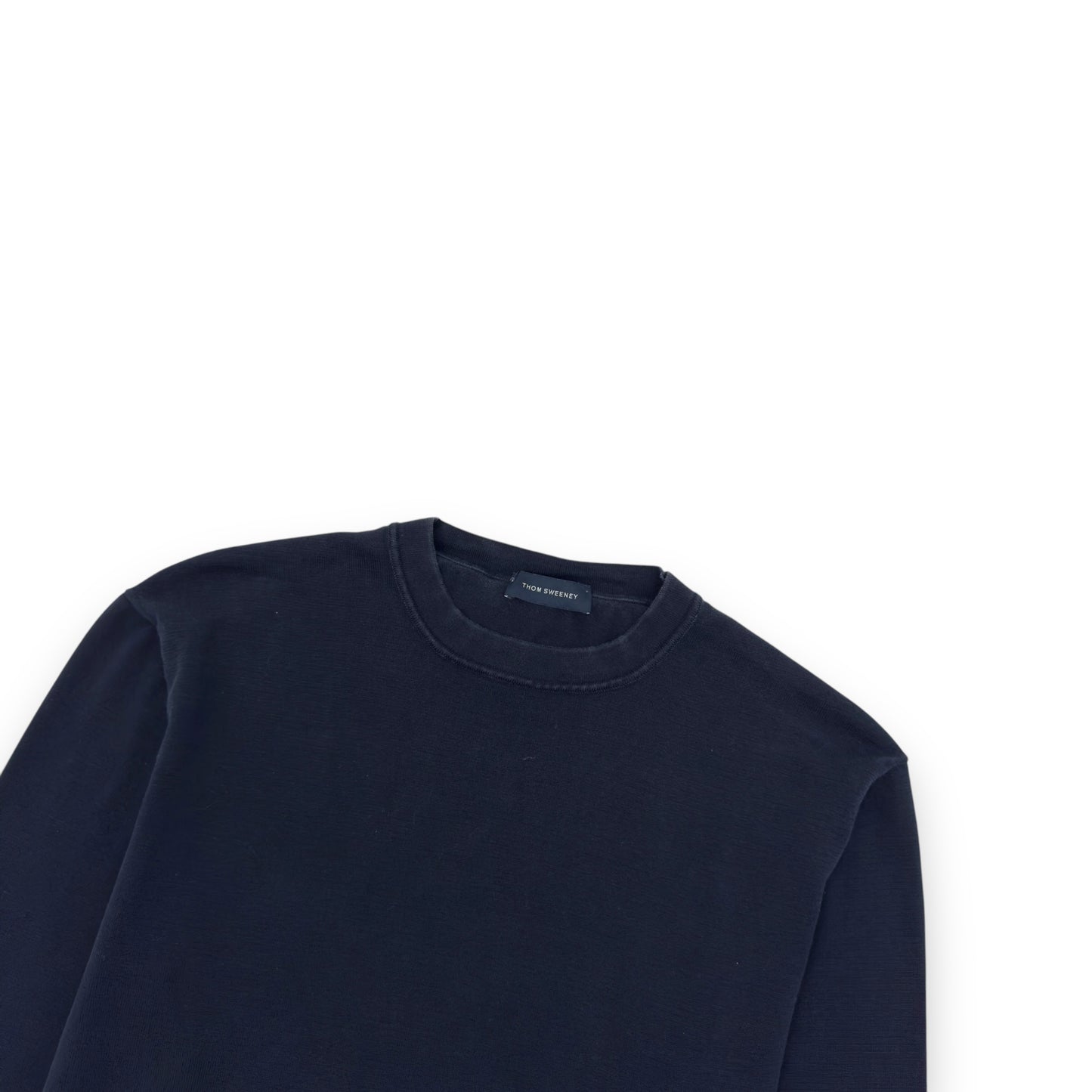 THOM SWEENEY COTTON LONG SLEEVE T-SHIRT BLACK M