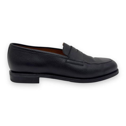 MORJAS LEATHER ‘THE PENNY LOAFER’ BLACK UK10