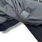 SAINT LAURENT TEDDY LEATHER-TRIMMED WOOL-BLEND BOMBER JACKET BLACK / WHITE 54 / XXL