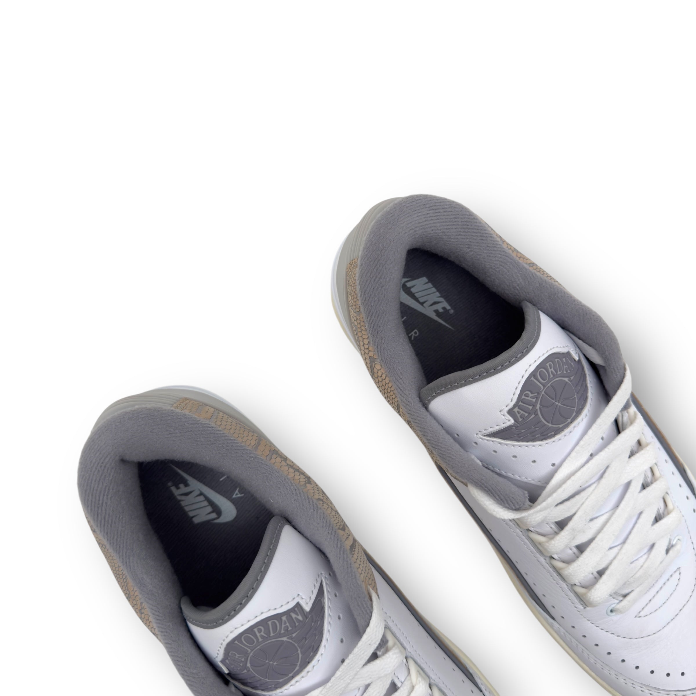 AIR JORDAN 2 RETRO LOW SNEAKER PYTHON UK8.5