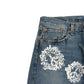 DENIM TEARS X VIRGIL ABLOH “MESSAGE IN A TEAR’ DENIM JEANS BLUE W32”