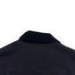 DOLCE & GABBANA LEATHER / DENIM SLIM FIT JACKET BLACK 46 / XS