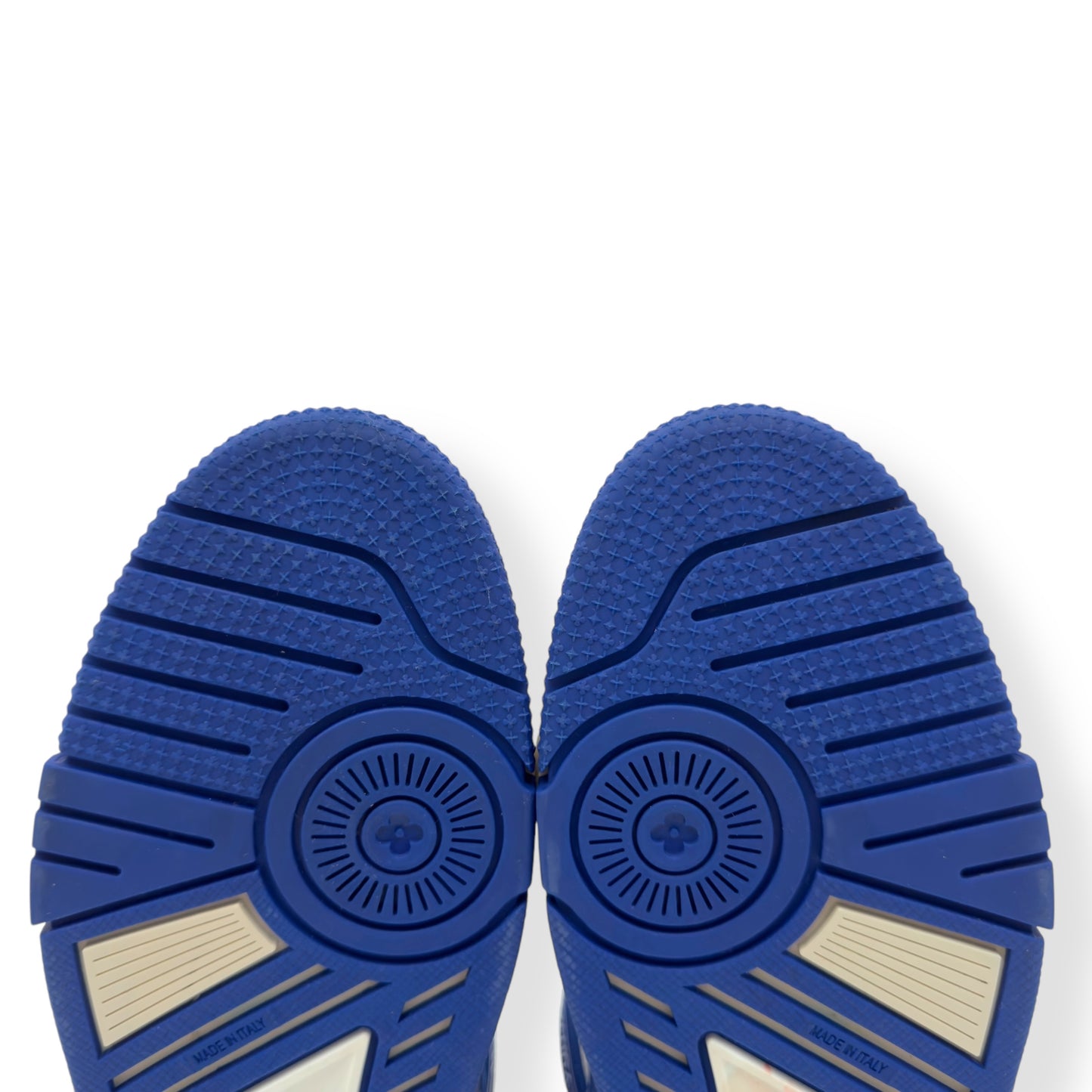 LOUIS VUITTON LV SNEAKER BLUE / WHITE UK8