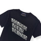 LOUIS VUITTON MAISON CREWNECK T-SHIRT BLACK / WHTE L