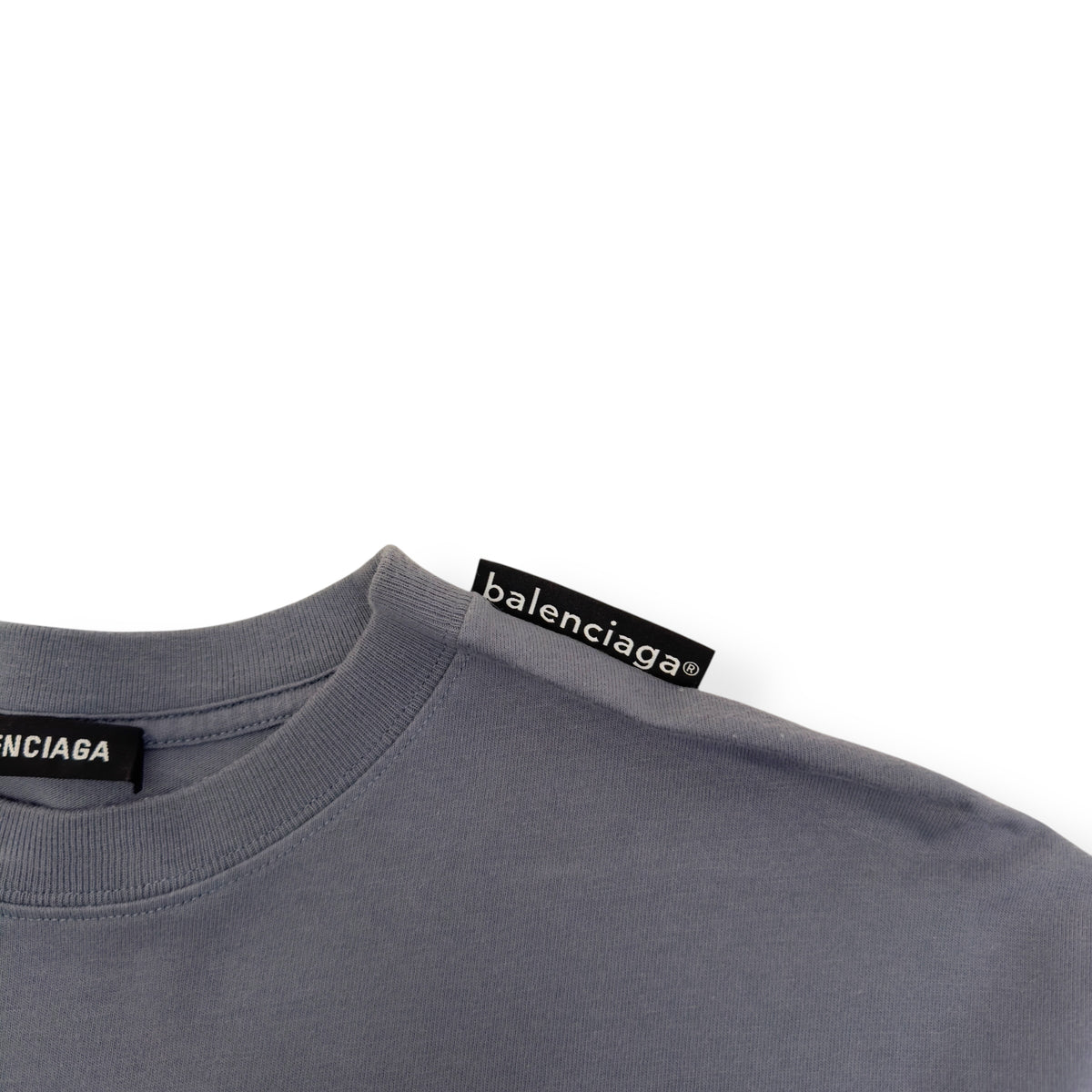 BALENCIAGA T-SHIRT BLUE M