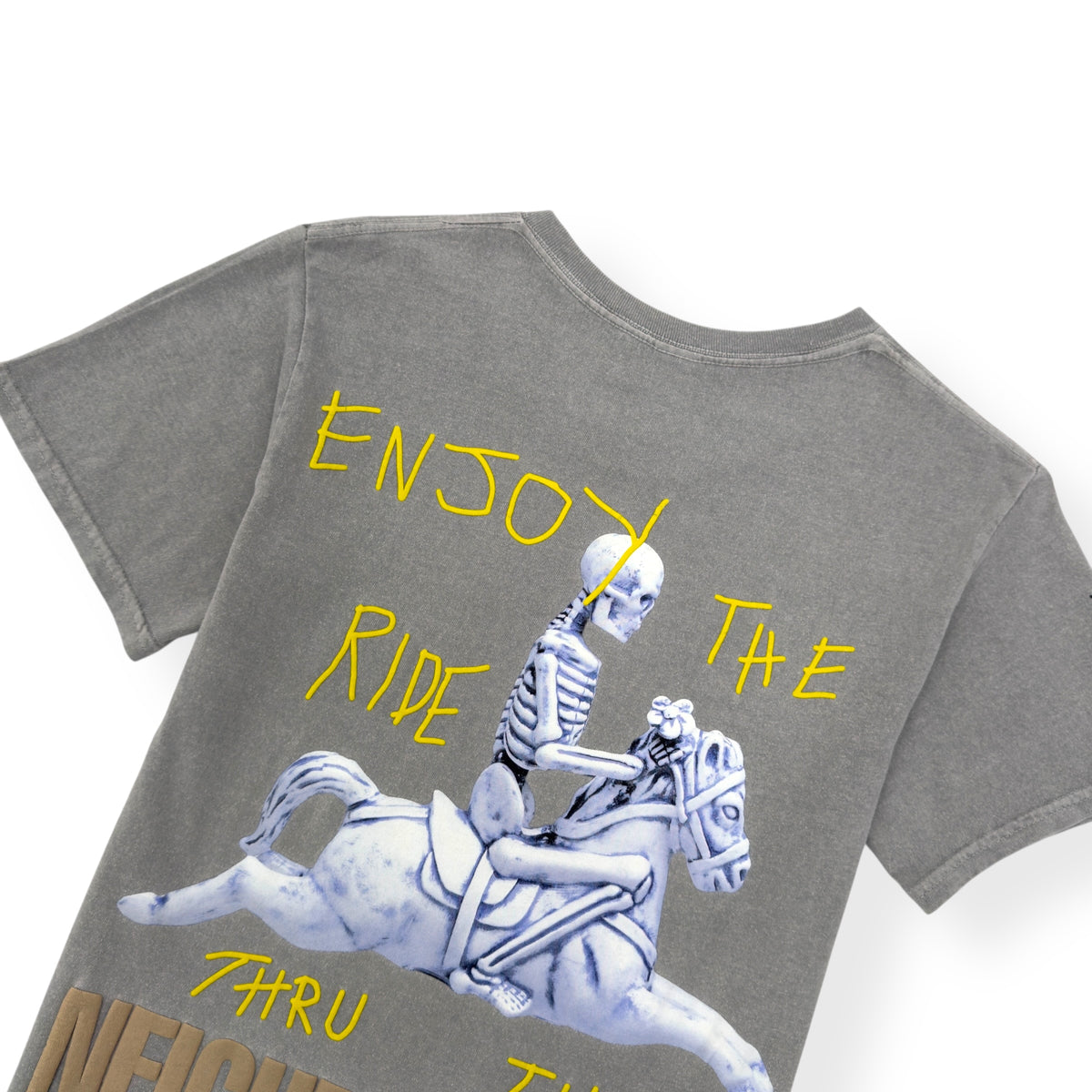 TRAVIS SCOTT CACTUS JACK 'NEIGHBORHOOD' CAROUSEL T-SHIRT GREY S