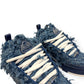 LOUIS VUITTON DISTRESSED DENIM LV SKATE SNEAKER UK7.5