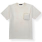 LOUIS VUITTON SIGNATURE 3D POCKET MONOGRAM T-SHIRT WHITE XXL