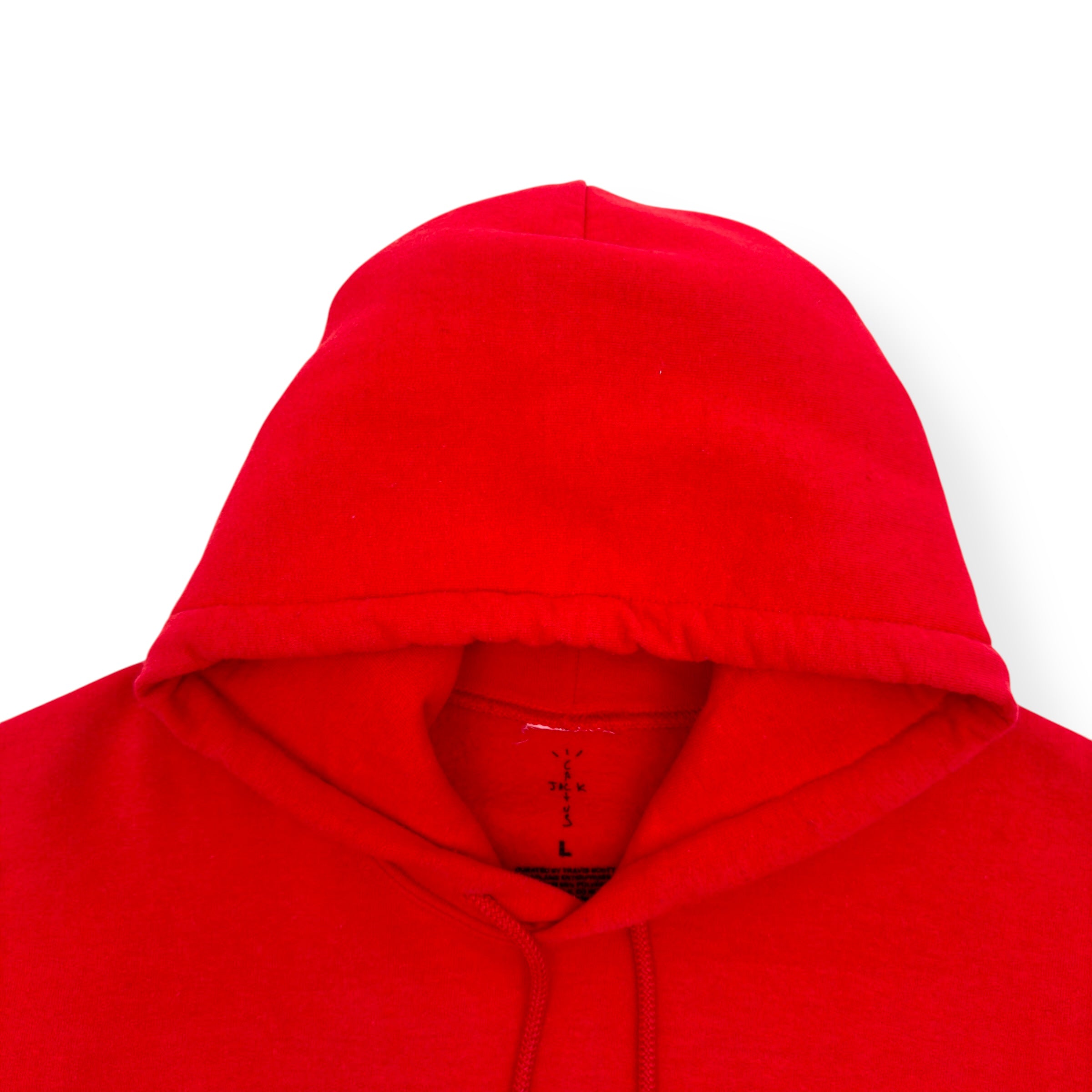TRAVIS SCOTT JACKBOYS VEHICLE HOODIE RED L