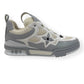 LOUIS VUITTON LV SKATE SNEAKER LUXURY GREY UK8