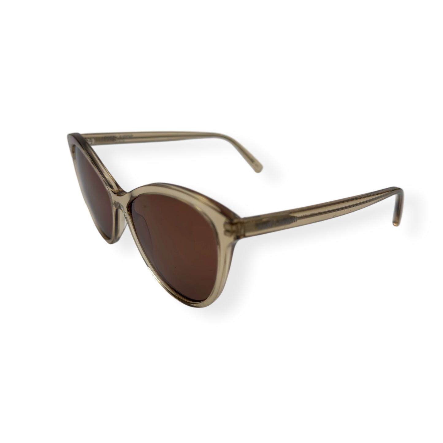 SAINT LAURENT SL456 CLASSIC SUNGLASSES TRANSPARENT / YELLOW