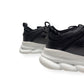 VERSACE CHAIN REACTION SNEAKER BLACK / WHITE 42 / UK8