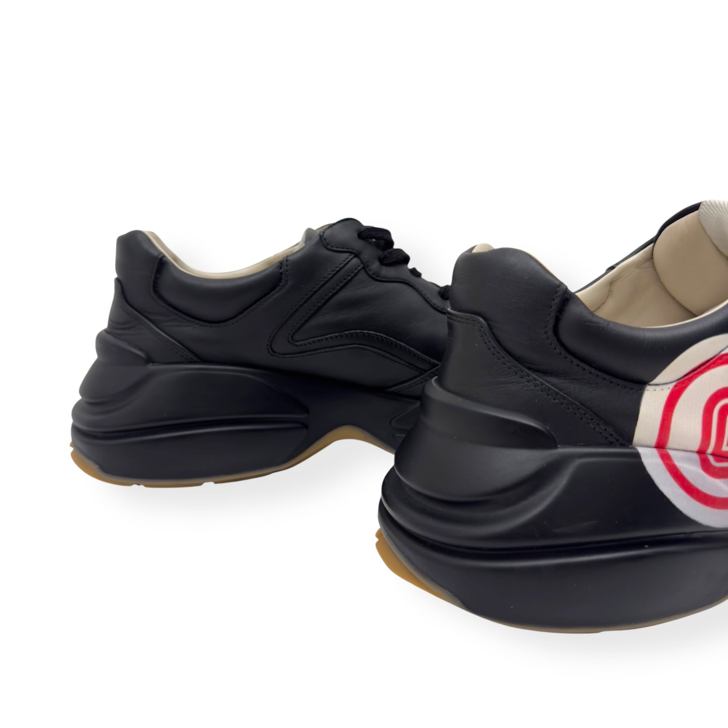 GUCCI RHYTON SEGA SNEAKER BLACK / RED UK9.5