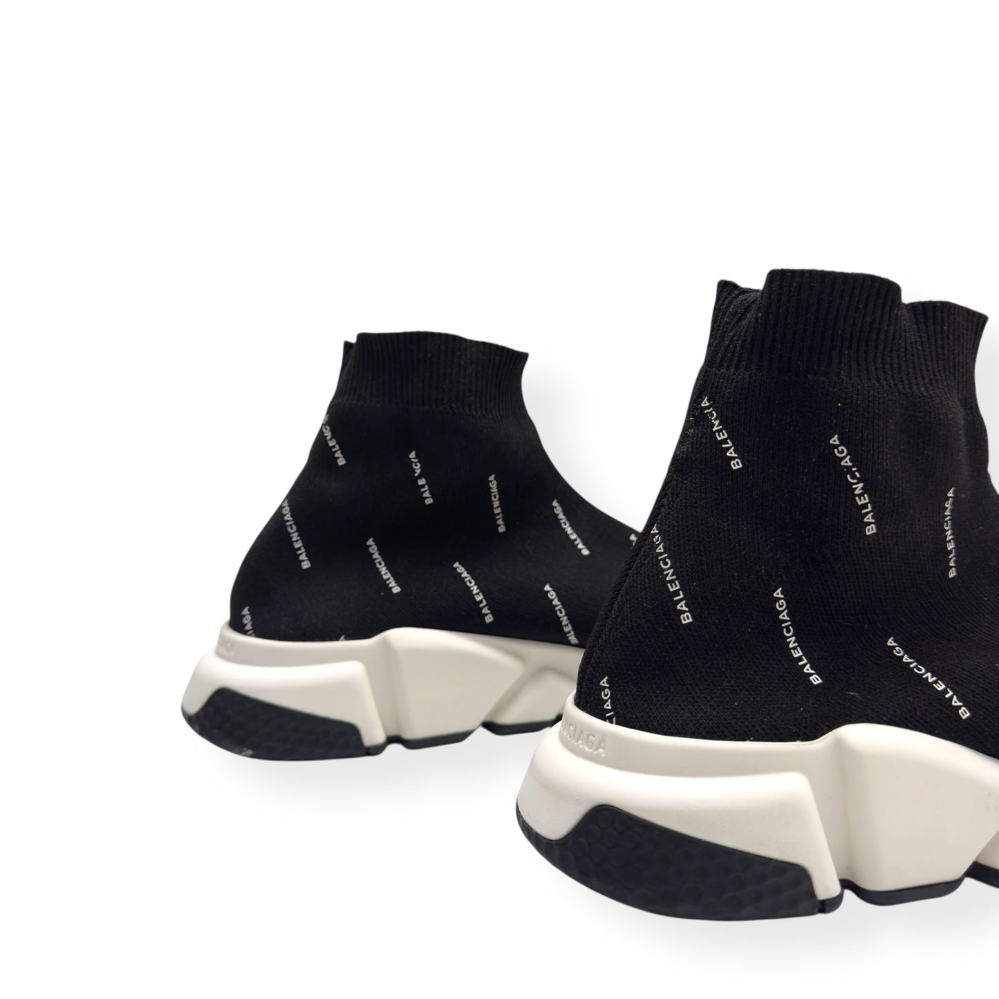 BALENCIAGA SPEED SNEAKER BLACK / WHITE 42 / UK8