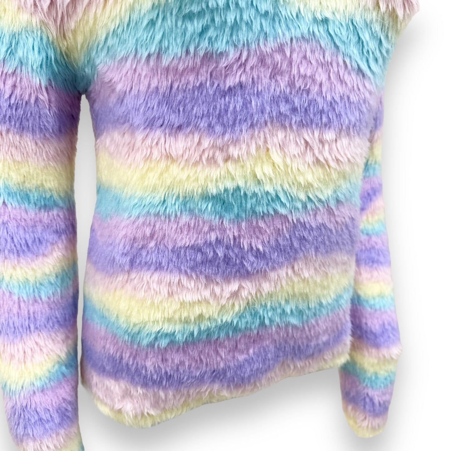 LOEWE WAVY STRIPED BRUSHED JUMPER MULTICOLOURED S