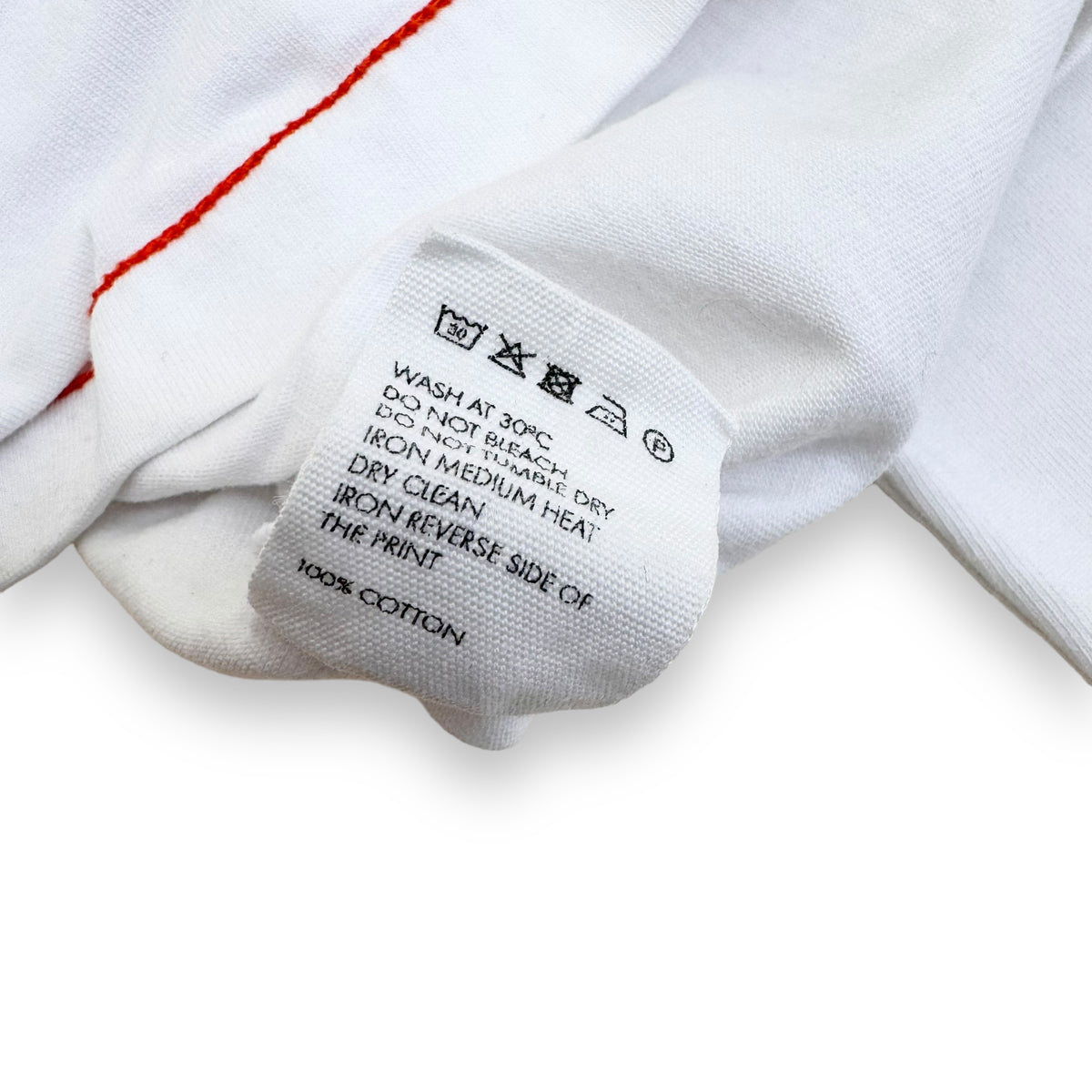 JACQUEMUS LE T-SHIRT PATE A MODELER LONG SLEEVE T-SHIRT WHITE XL