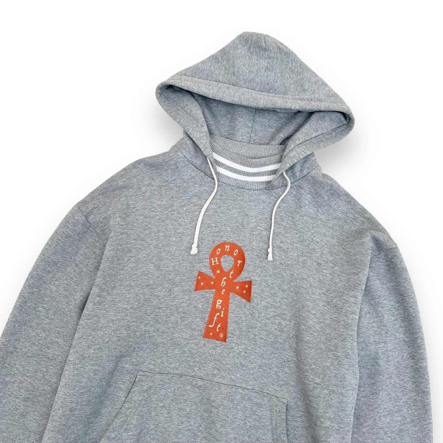 HONOR THE GIFT HIGHER POWER HOODIE GREY M