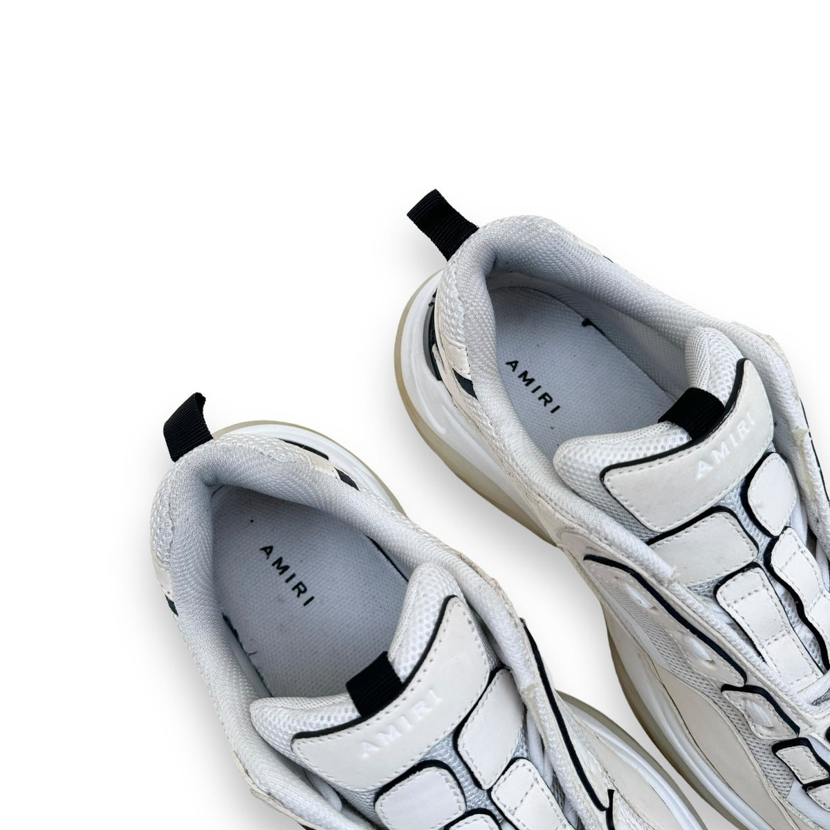 AMIRI BONE RUNNER SNEAKER OFF-WHITE / BLACK UK9