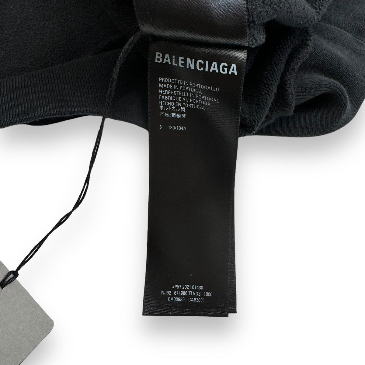 BALENCIAGA X THE SIMPSONS GRAPHIC PRINT HOODIE BLACK M