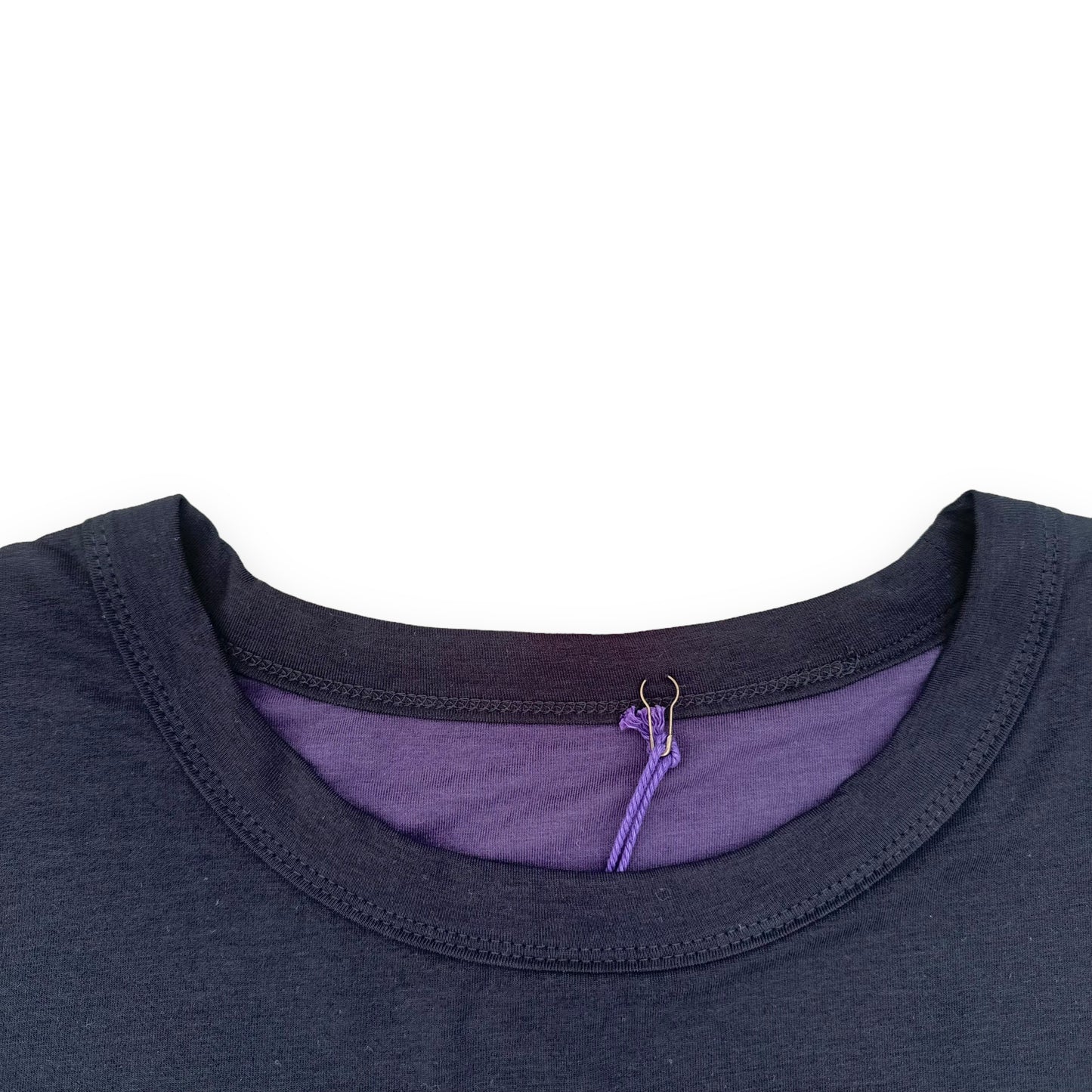 NEEDLES REVERSIBLE T-SHIRT BLACK / PURPLE M