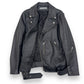 ACNE STUDIOS LEATHER BIKER JACKET BLACK L