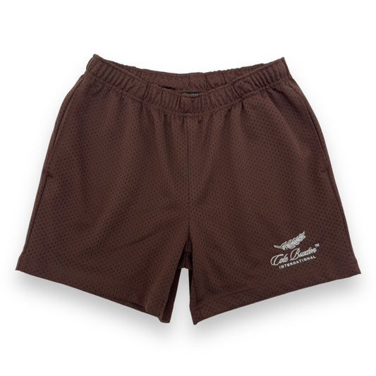 COLE BUXTON MESH SHORTS BROWN S