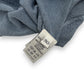 THOM SWEENEY LINEN / COTTON BLEND T-SHIRT BLUE M