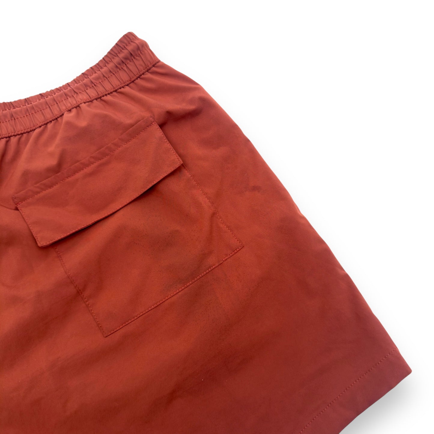 THOM SWEENEY SWIM SHORTS BURNT ORANGE 32”