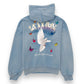 AMIRI ETERNAL DOVE DISTRESSED HOODIE BABY BLUE L