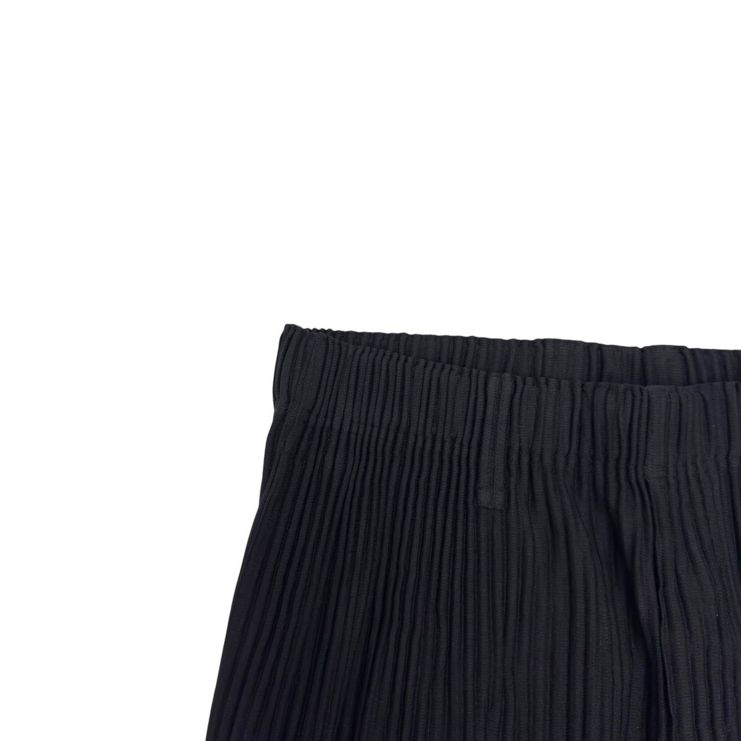 ISSEY MIYAKE HOMME PLISSÉ PLEATED TROUSERS BLACK 3 / M